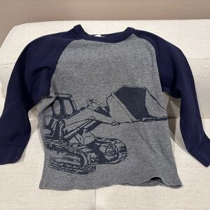 Hanna Andersson excavator shirt size 5